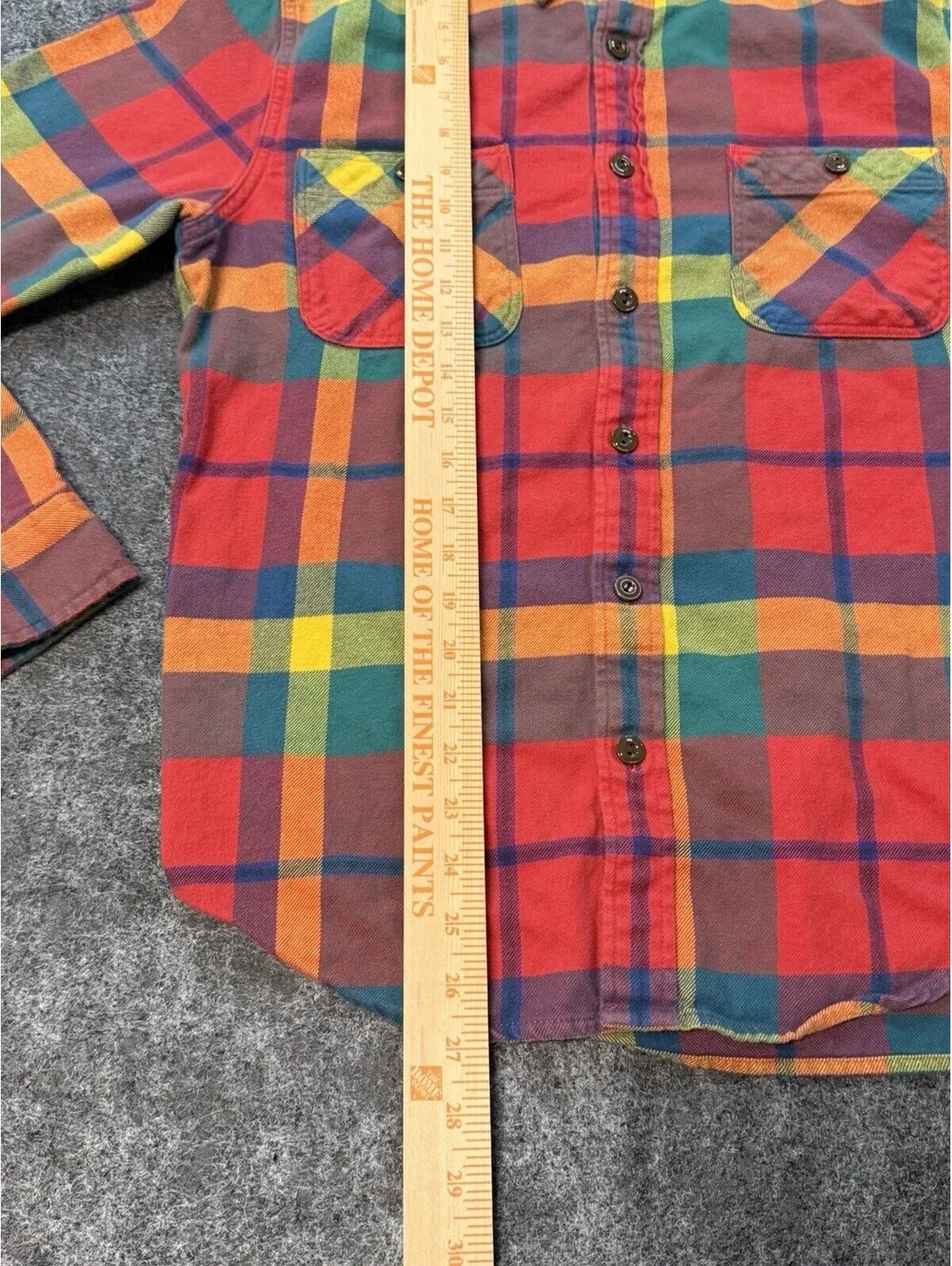 J.Crew Mid-Weight Flannel Shirt Men’s Medium Slim Plaid Button Front Cotton